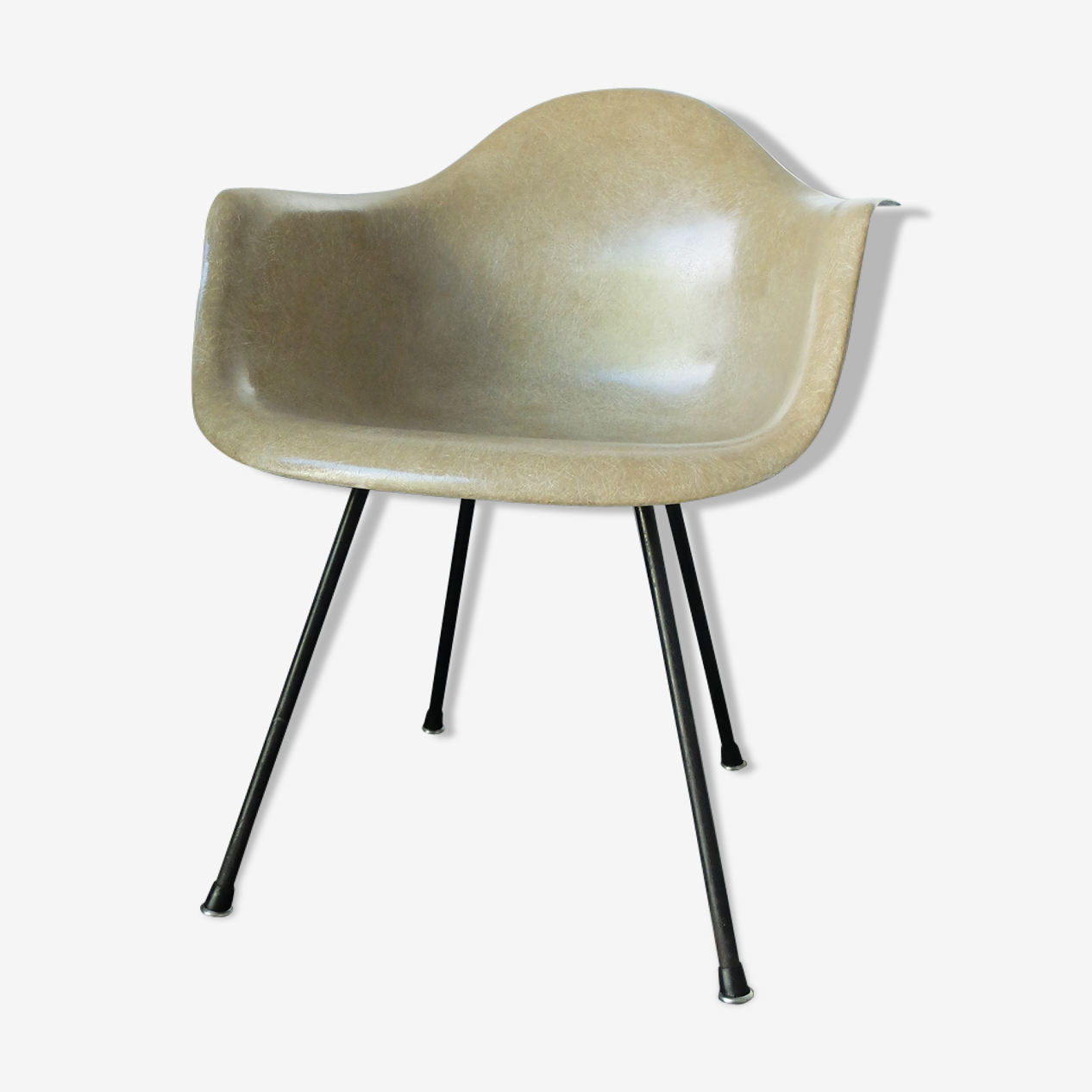 Eames armchair SAX armchair Zenith Greige original X-base Eames armchair SAX armchair Zenith Greige original X-base