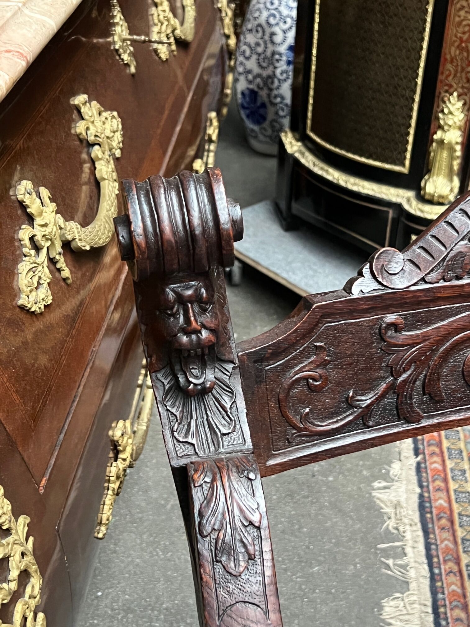 Pair of Dagobert chairs.