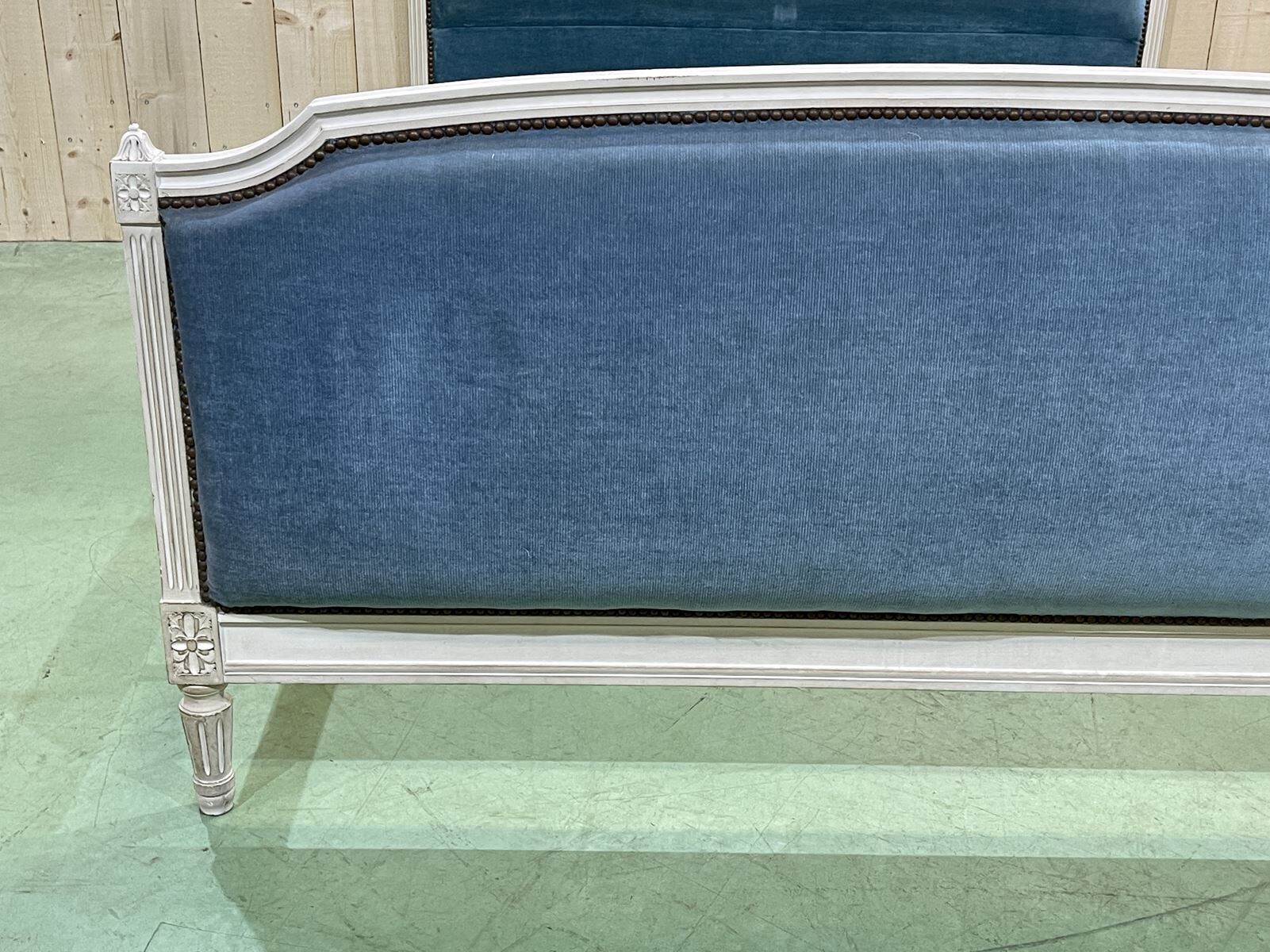 Louis XVI style bed of the 50s - bedding 140x190