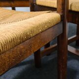 Set of 5 vintage dining chairs by Asko Finland