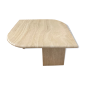 Vintage design travertine stone coffee table drip