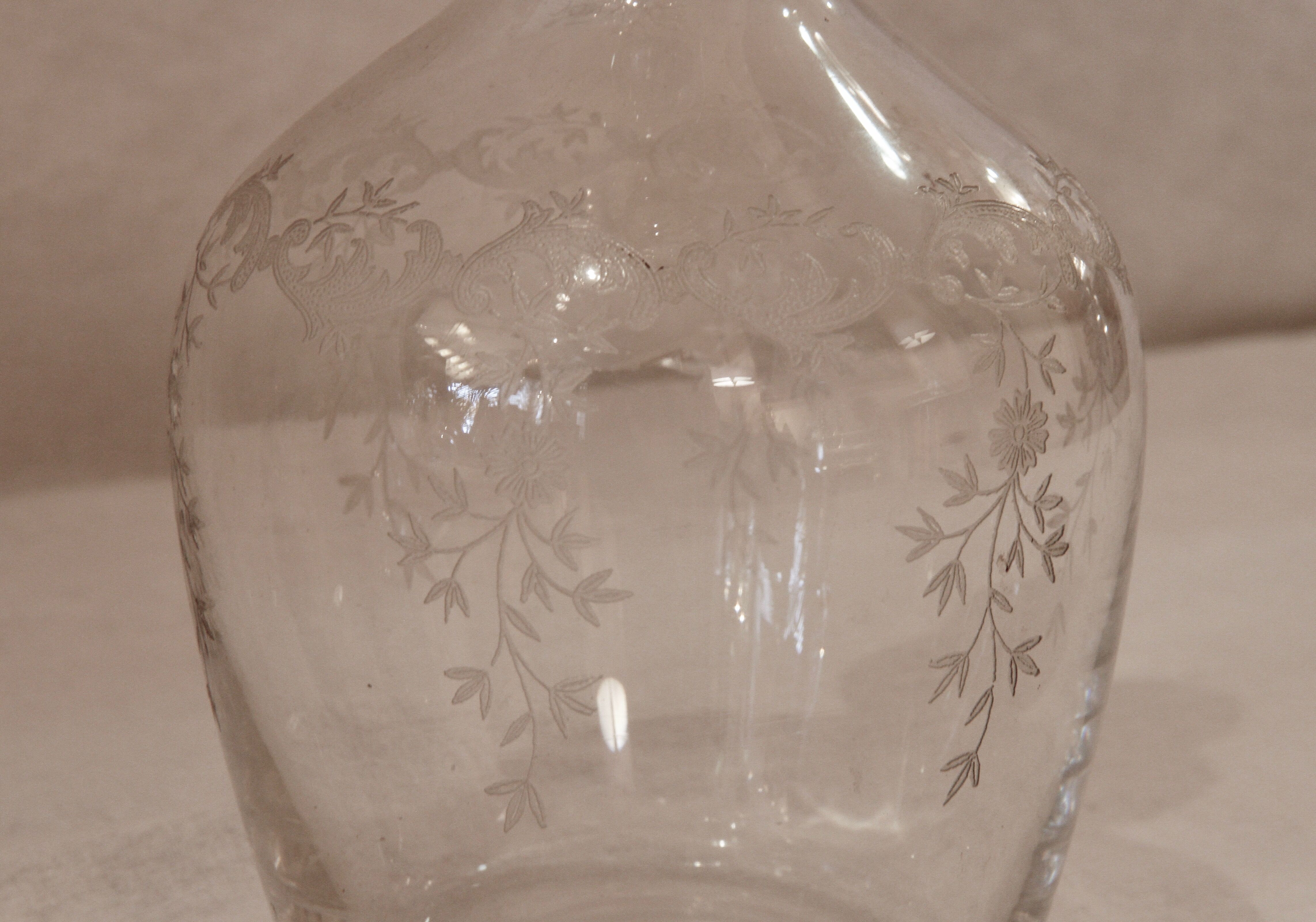 Carafe glass, 20th century