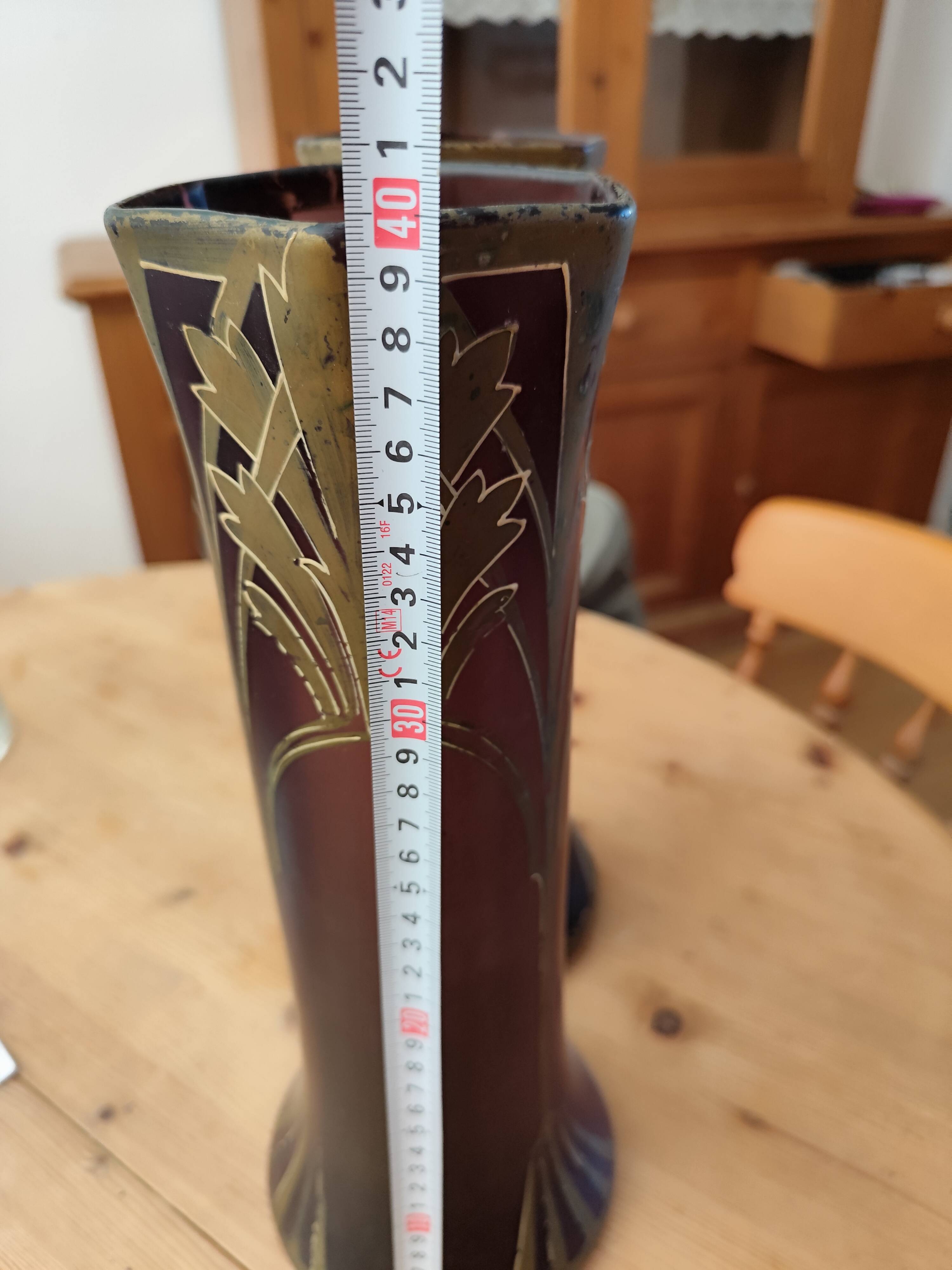 Pair of Art Nouveau vases