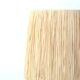 Vine wood lamp, raffia lampshade, 70s