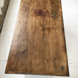 Artist studio oak draper table