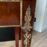 Console, games table Louis XVI style, nineteenth century