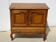 Small oak buffet with a rotating top
