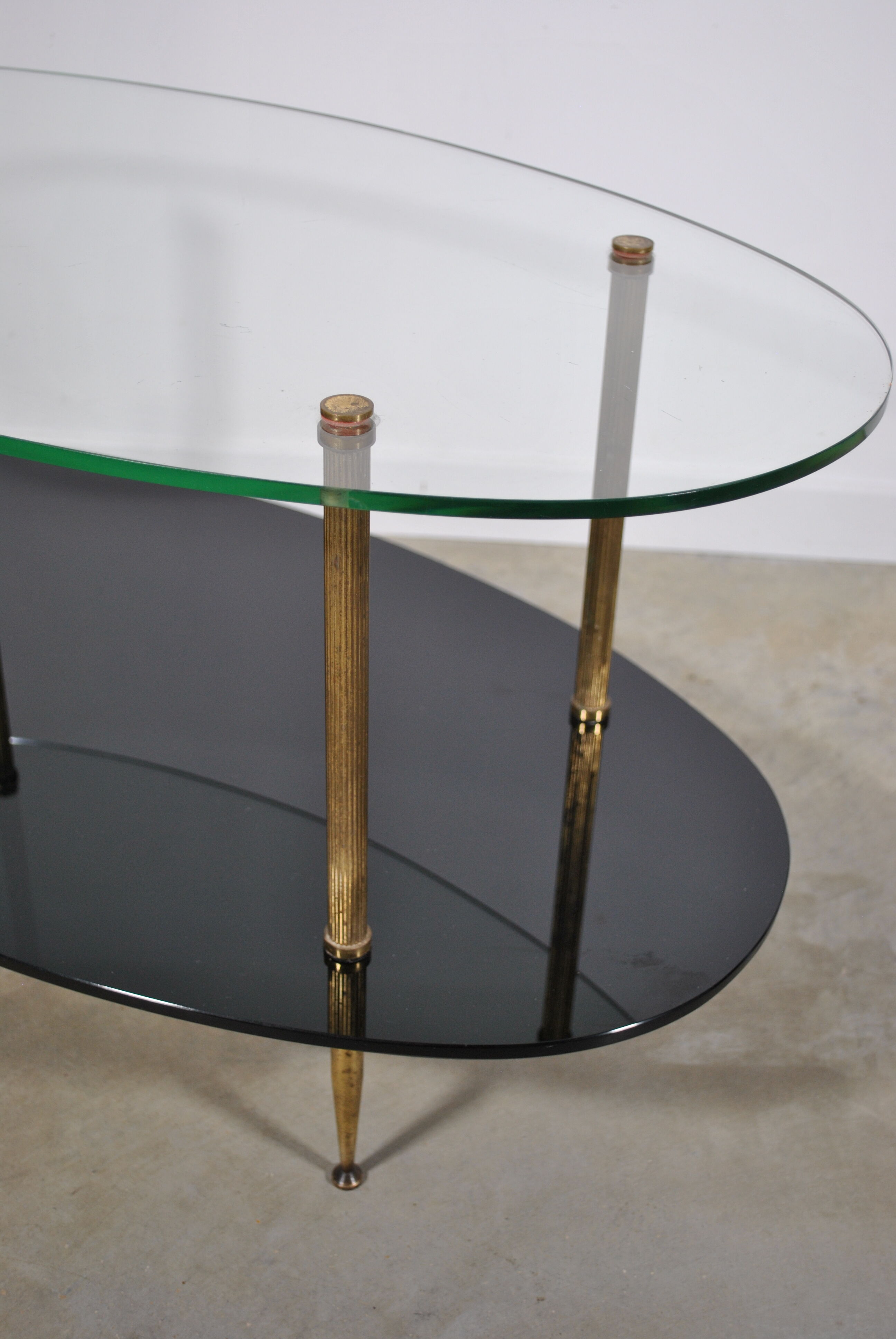 Glass coffee table 1960