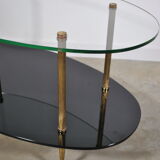 Glass coffee table 1960