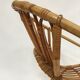 Fauteuil en rotin de Rohe Noordwolde, 1960, Pays-Bas