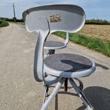 Set of 2 Nicolle whale tail workshop chairs