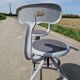 Lot de 2 chaises d'atelier Modèle Nicolle à queue de baleine