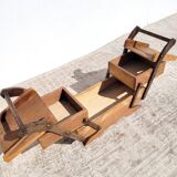 Small vintage sewing box worker