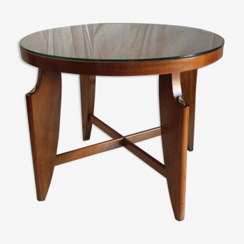 Table basse ronde style scandinave