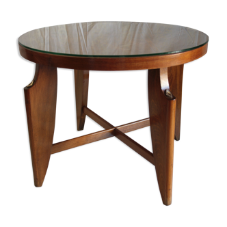 Table basse ronde style scandinave