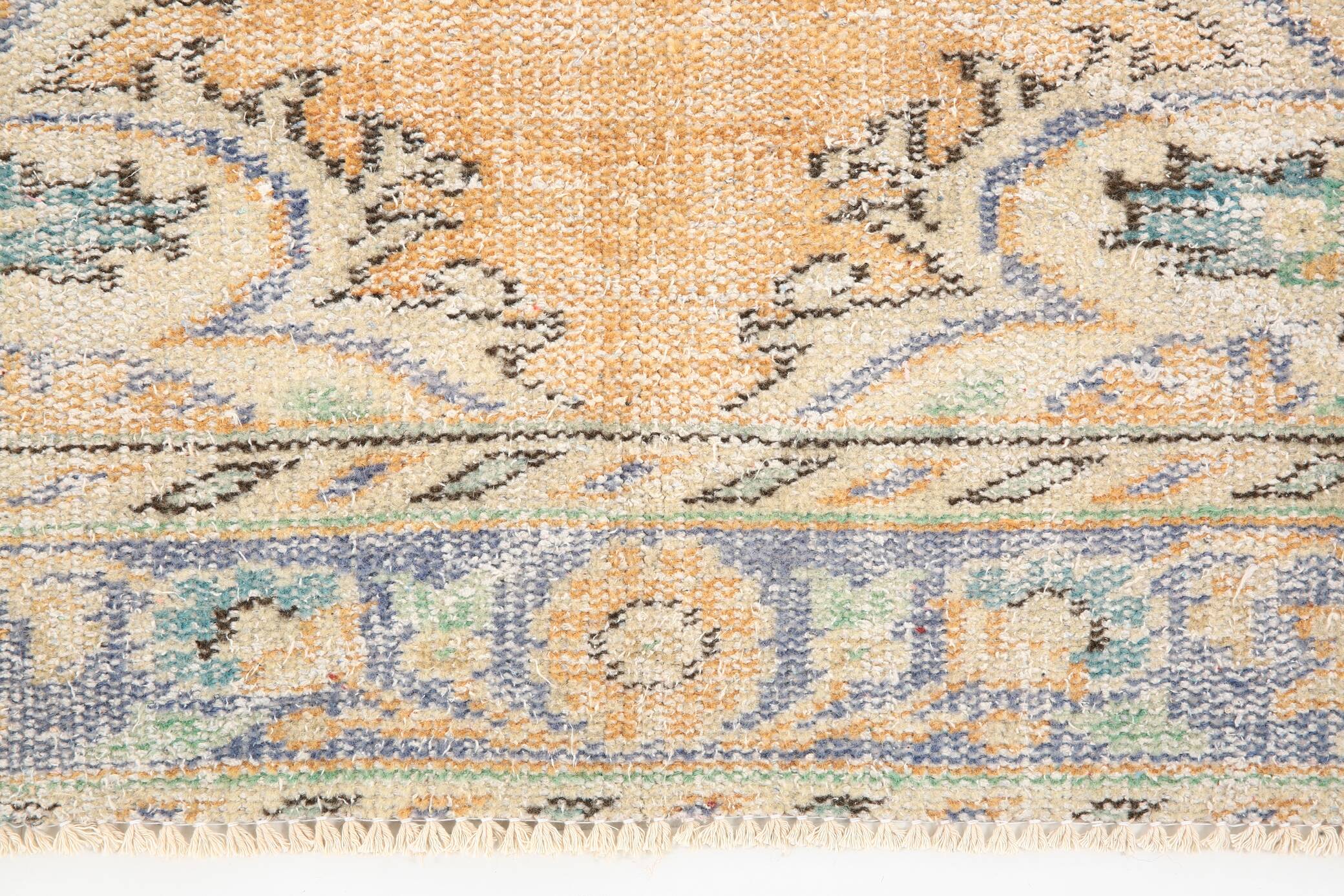 5x8 Pale Orange Classic Turkish Vintage Rug, 169x254Cm SK5187