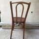 Ancienne chaise de bistrot en bois courbé Thonet
