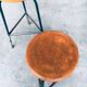 Set of Industrial Green Tripod Stool Set, Belgium, 1950s