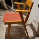 Paire de chaises années 50