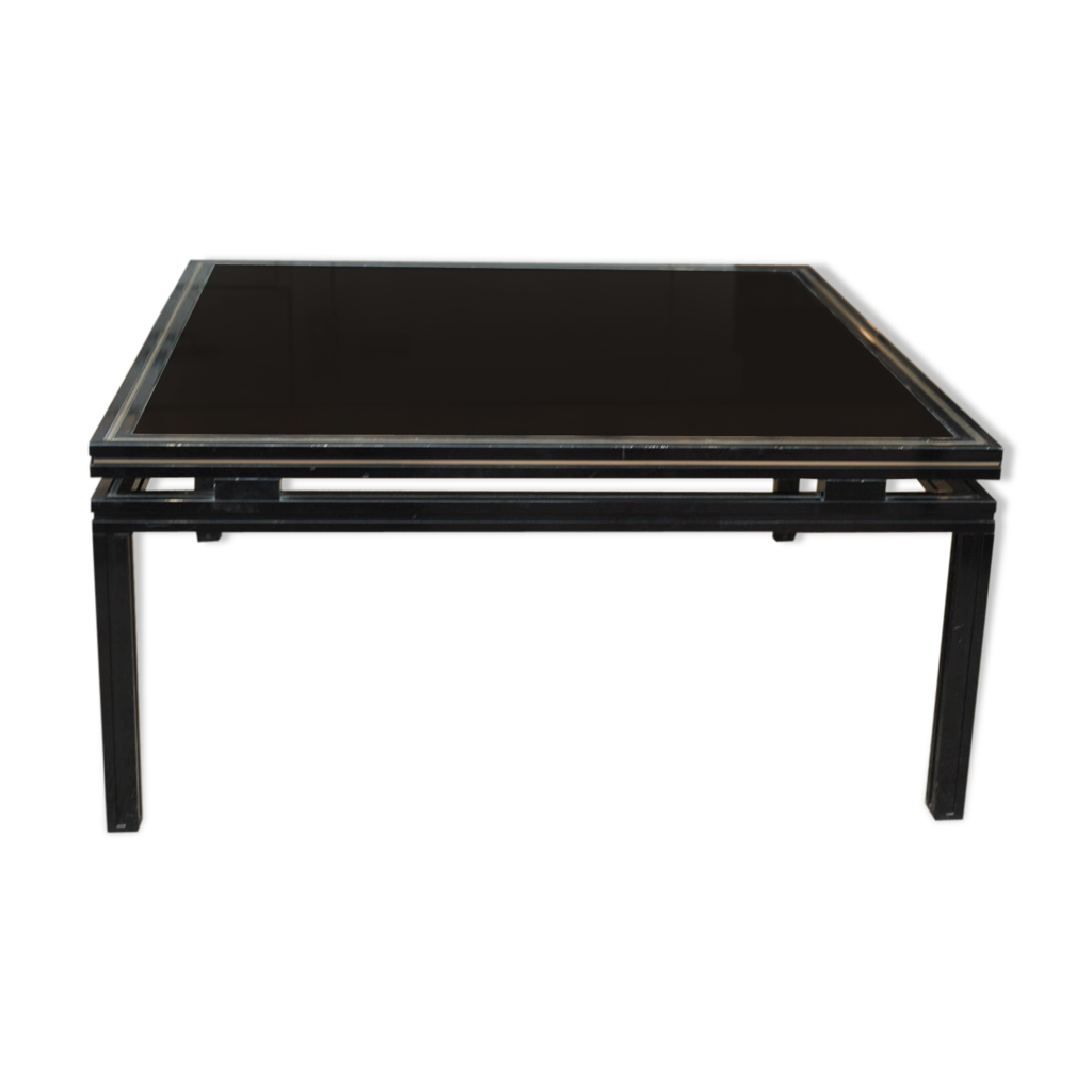 Table basse vintage avec bout de canapé par Pierre Vandel, 1970 | €1,035