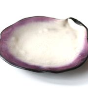 Ceramic "oyster" dish by Pol Chambost, 60s
