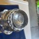 Tulip vase in Daum crystal from the 1960s.