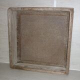 Old wooden mason sieve
