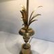 Palm Tree Table Lamp in Brass, Neoclassical Style, in the Taste of Maiso