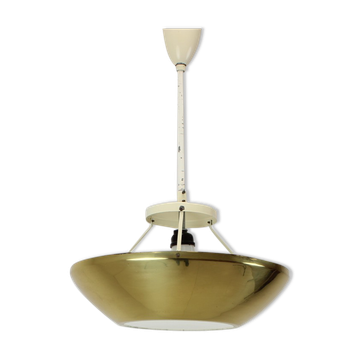 Pendentif en laiton du milieu du siècle / Zukov, années 1950.