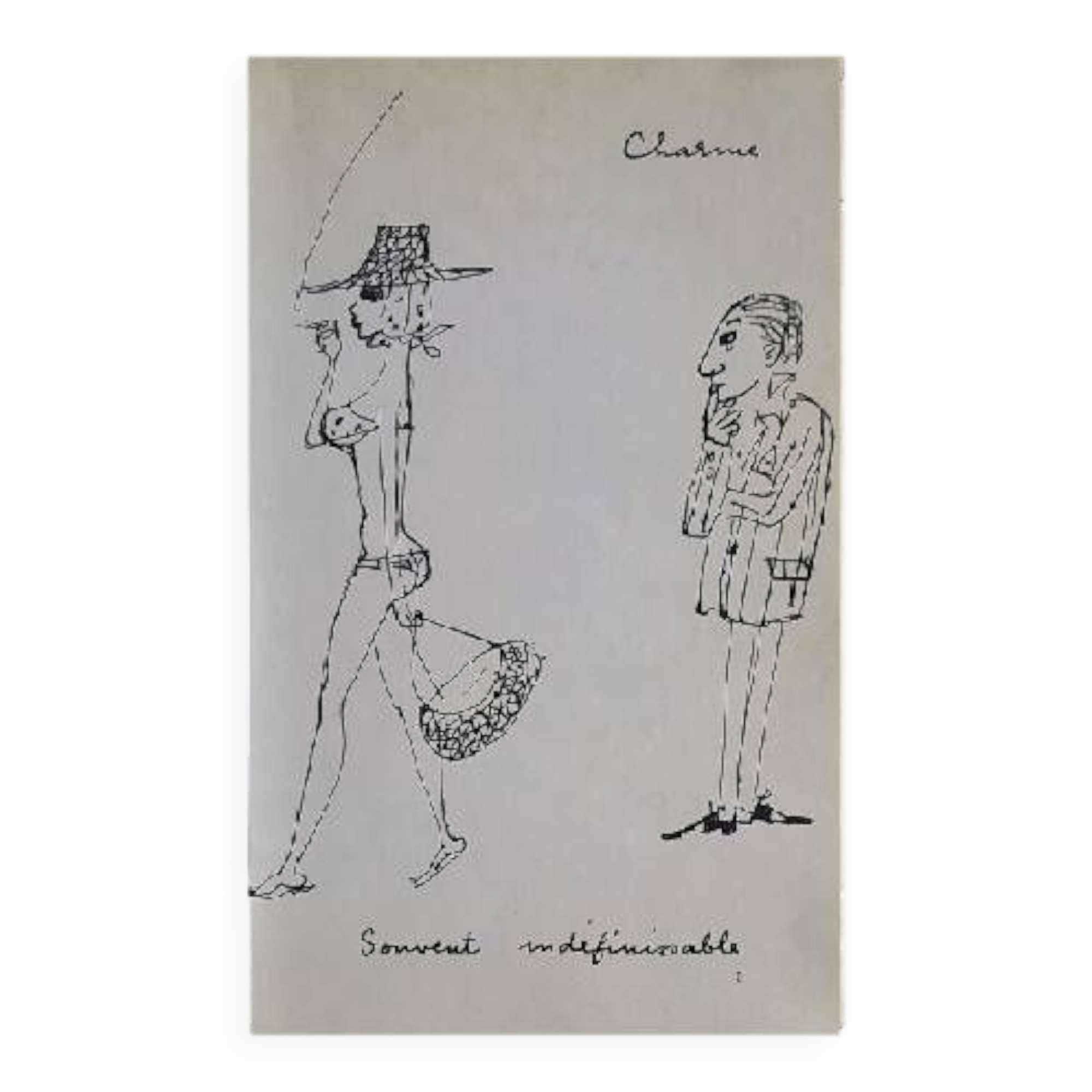 Daninos illustrations from 1962 "Charm"