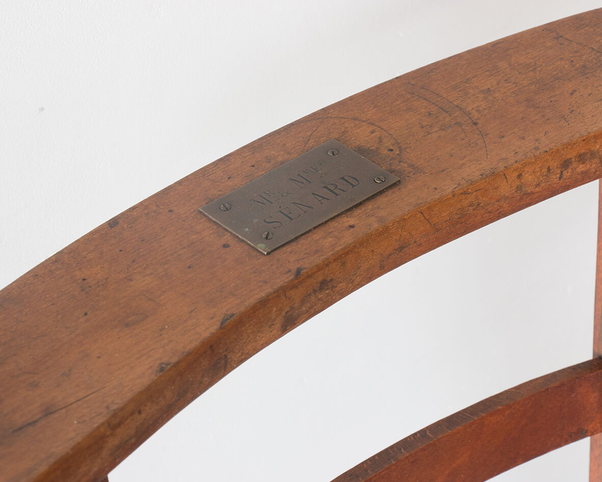 Ancient prayer-god chair