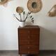 Vintage chest of drawers from the 1960s.