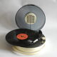 Turntable record player Philips curling-70s