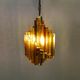 Hanging lamp, designed by Svend Aage Holm Sørensen for Hassel & Teudt in the 1960s, model HT "Rustic