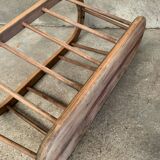 Vintage Scandinavian style magazine rack