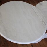 Travertine/marble coffee table