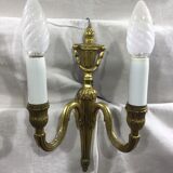 Pair of sconces Louis XVI Bronze