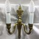 Pair of sconces Louis XVI Bronze