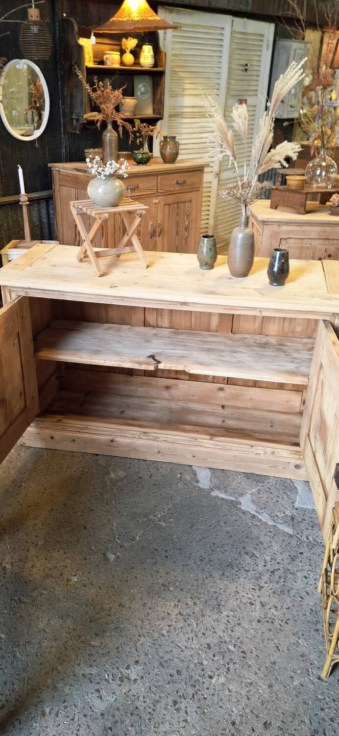 Antique pine sideboard