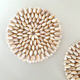Pair of shell trivets