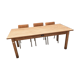 Table de ferme en chêne massif