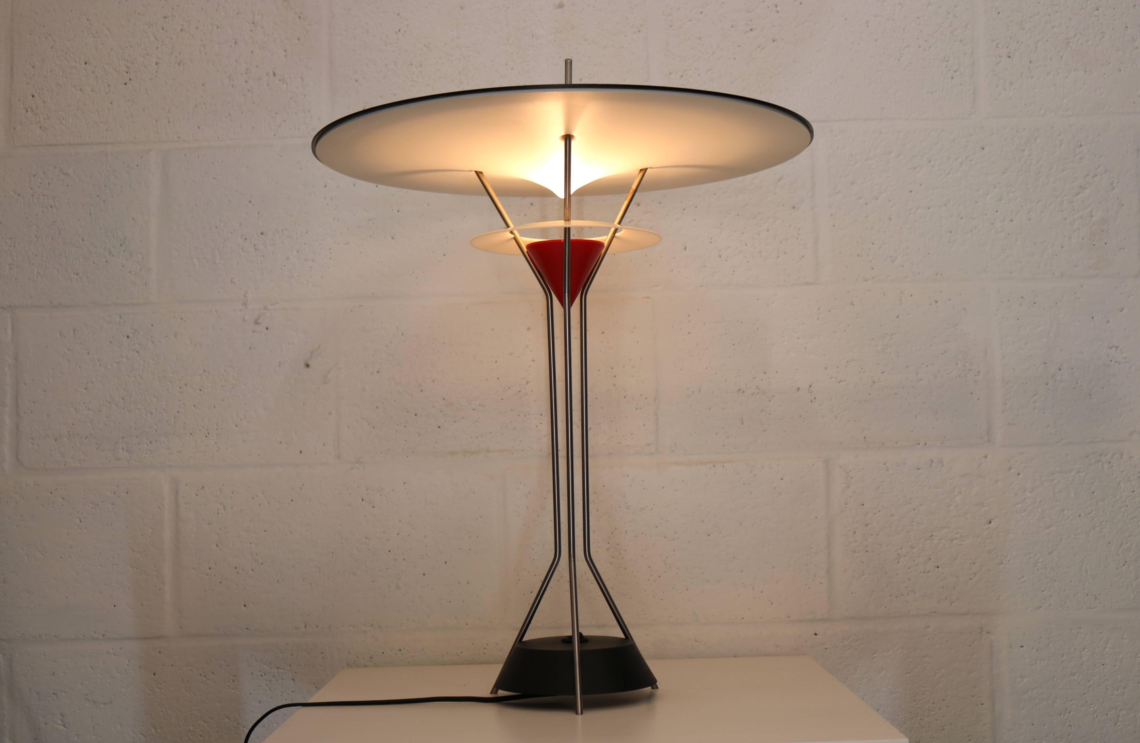 XL Space age desk lamp by Lyskilde and designed by Henrik Tengler - Denmark