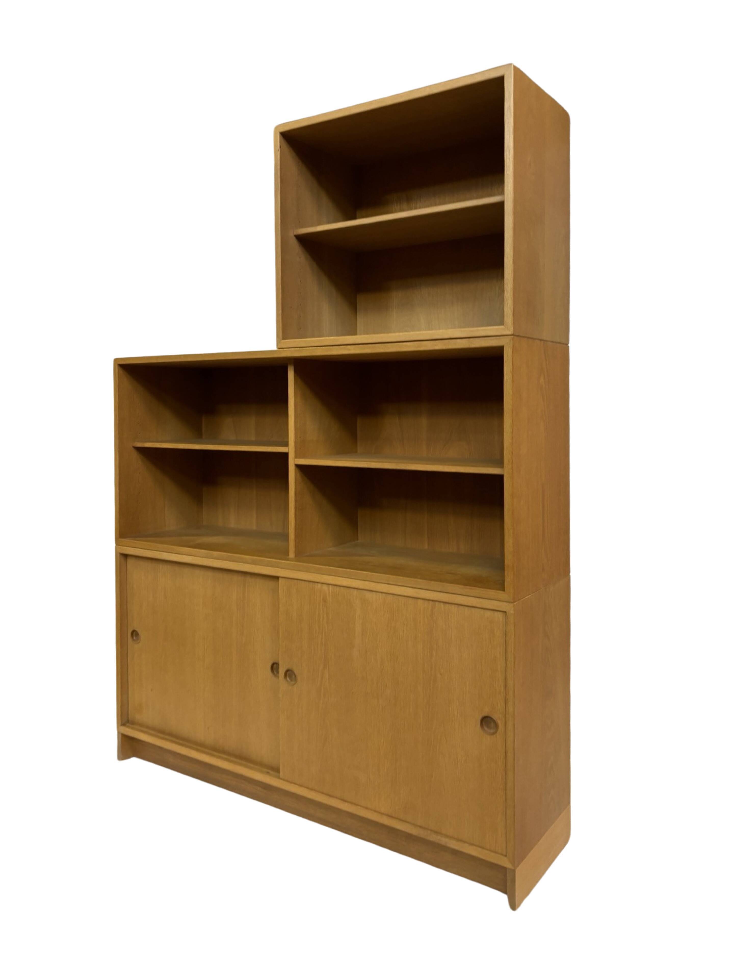 Vintage Børge Mogensen Oresund Wall Cabinet Bookcase