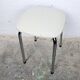 Tabouret chrome et skaï
