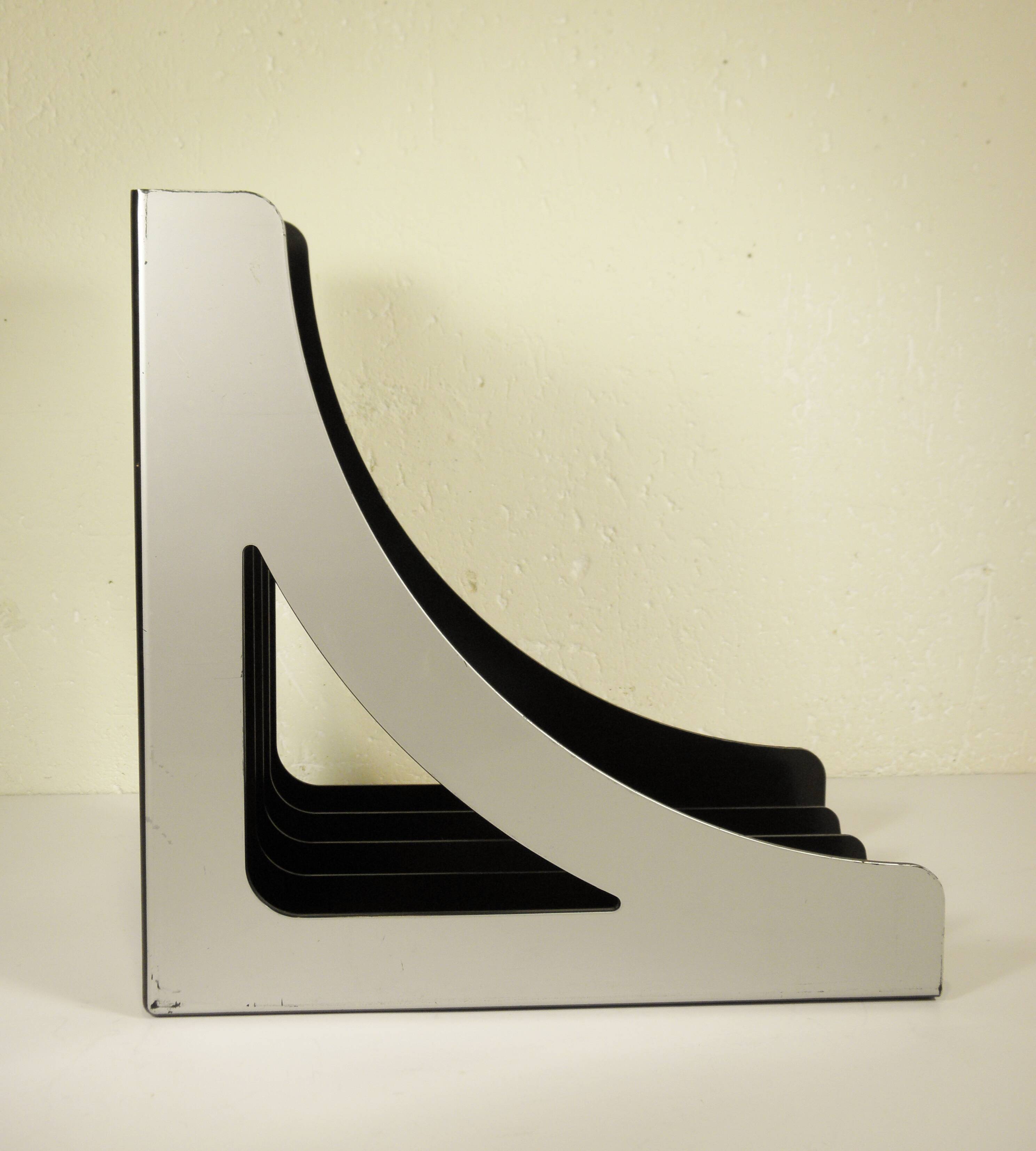 33 rpm vinyl record rack. 1970s design