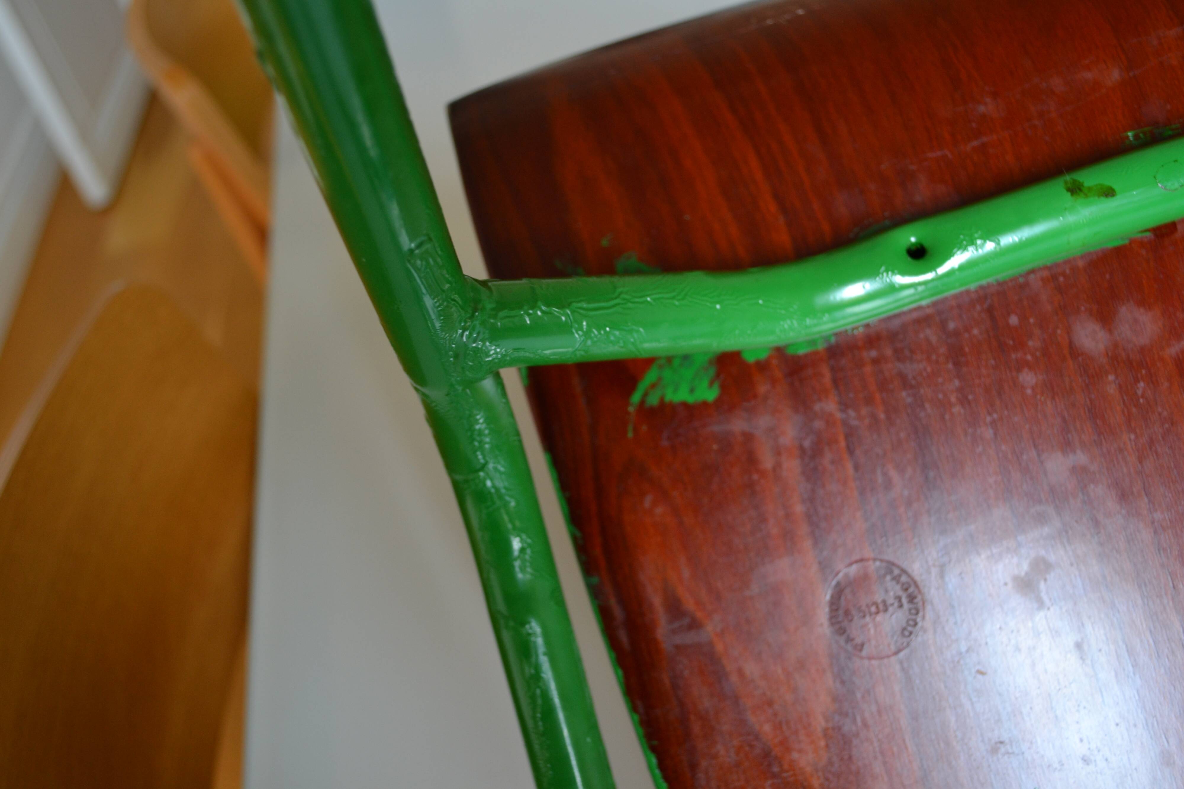 Vintage "Pagwood" children's chair by Pagholz circa 1960