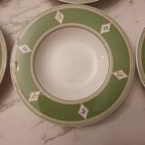 9 deep plates VILLEROY BOCH model EDEN