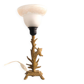 Lampe en bronze, France années 50