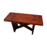 Handmade wooden bench