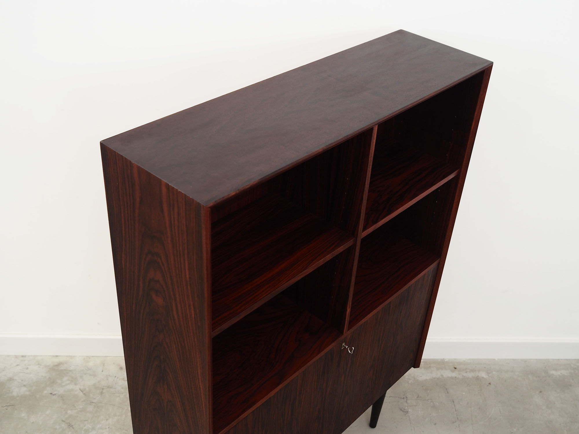 Rosewood bookcase, Danish design, 60's, produced by Brouer Møbelfabrik